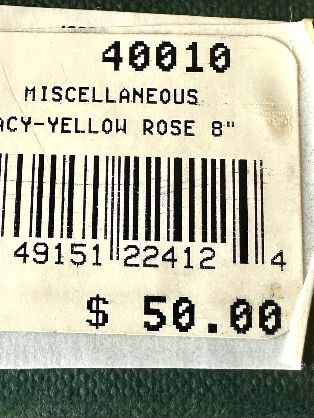 Portmeirion Yellow Rose Hand Painted 8” Plate Macy’s England Signed w/ Box - Picture 4 of 9